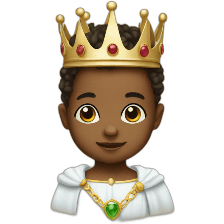 Baby king emoji