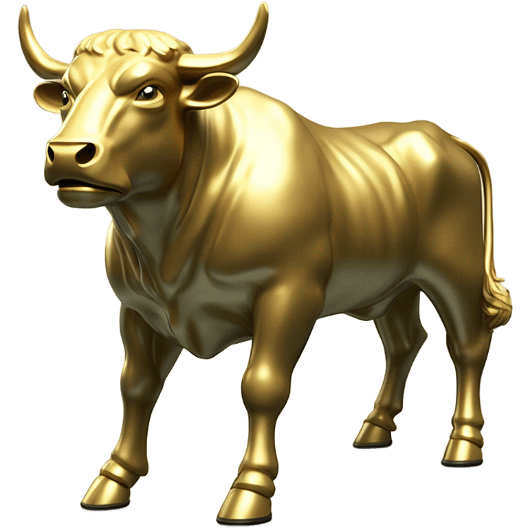 ten commandments on gold bull emoji