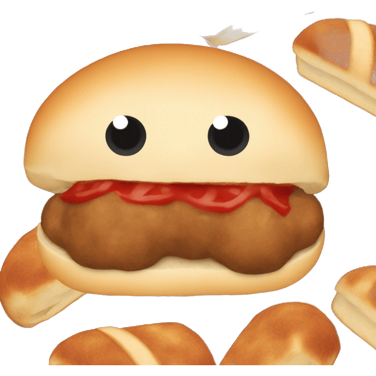 Meatball sub emoji