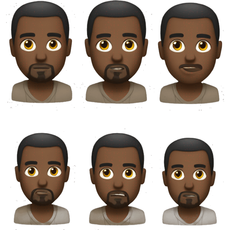 Make a Kanye west emoji emoji