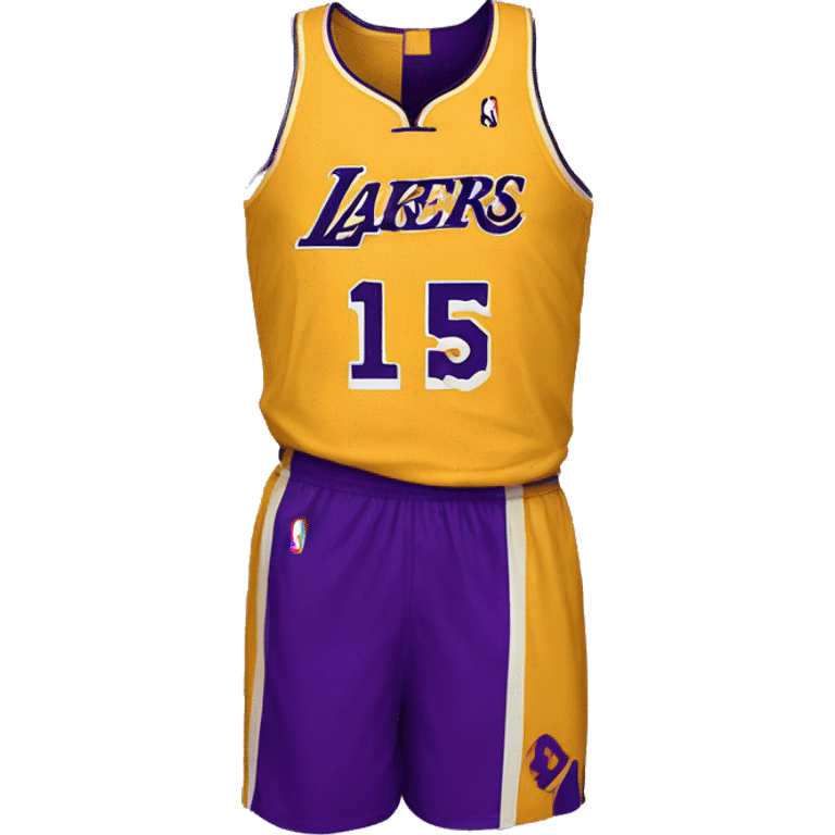 lakers jersey number 15 emoji