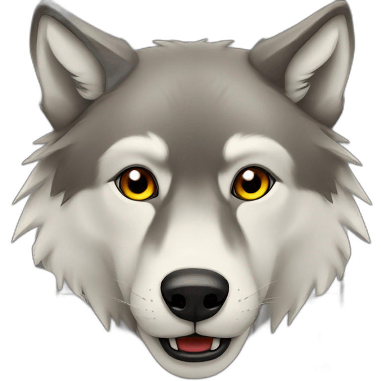 Wolf-drinking-beer emoji