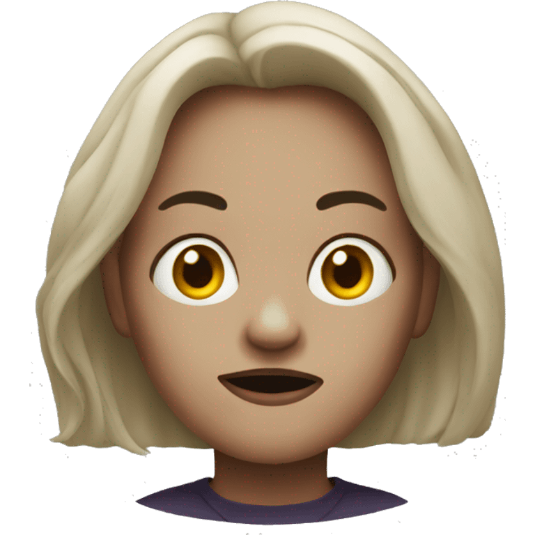 scary woman emoji