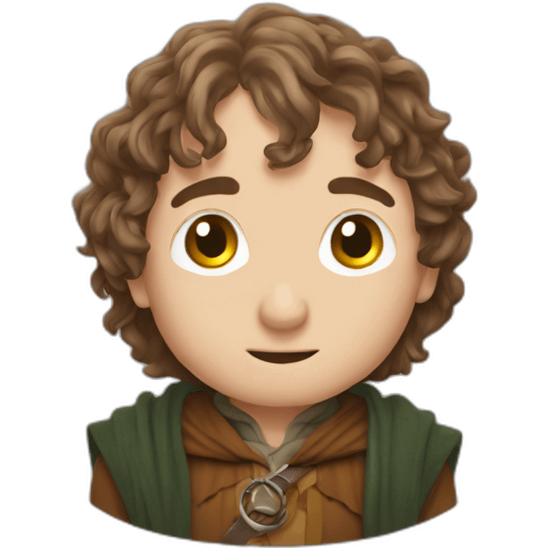 Frodo with the ring emoji