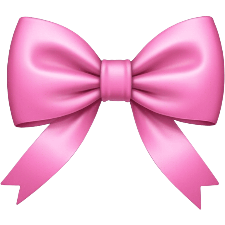 Pink bow emoji