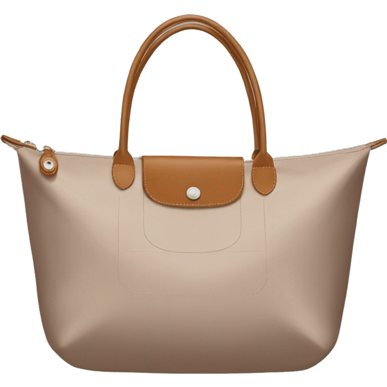 Longchamp bag emoji