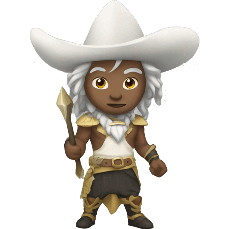 Diablo blanco emoji