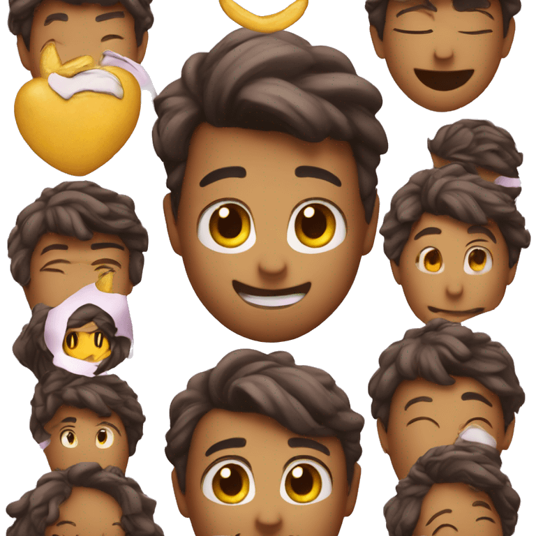 Emoji de berenjena feliz  emoji