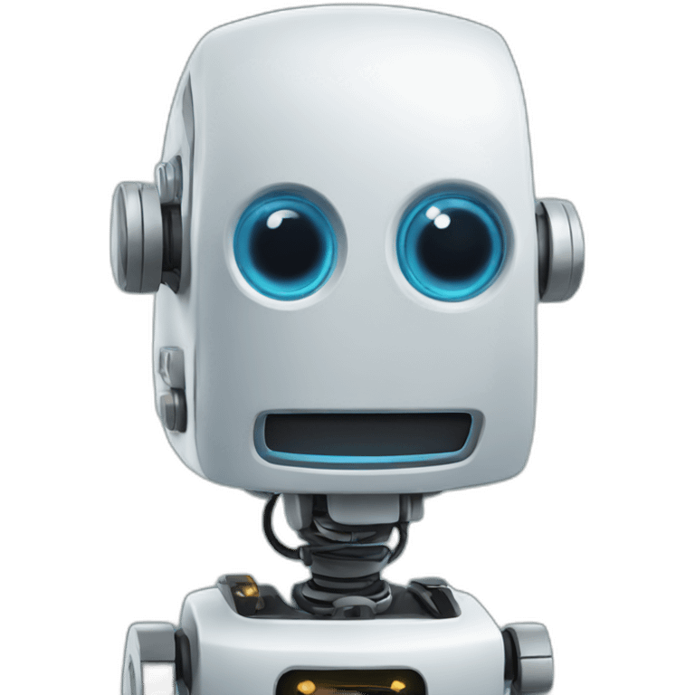 robot with short circuit emoji