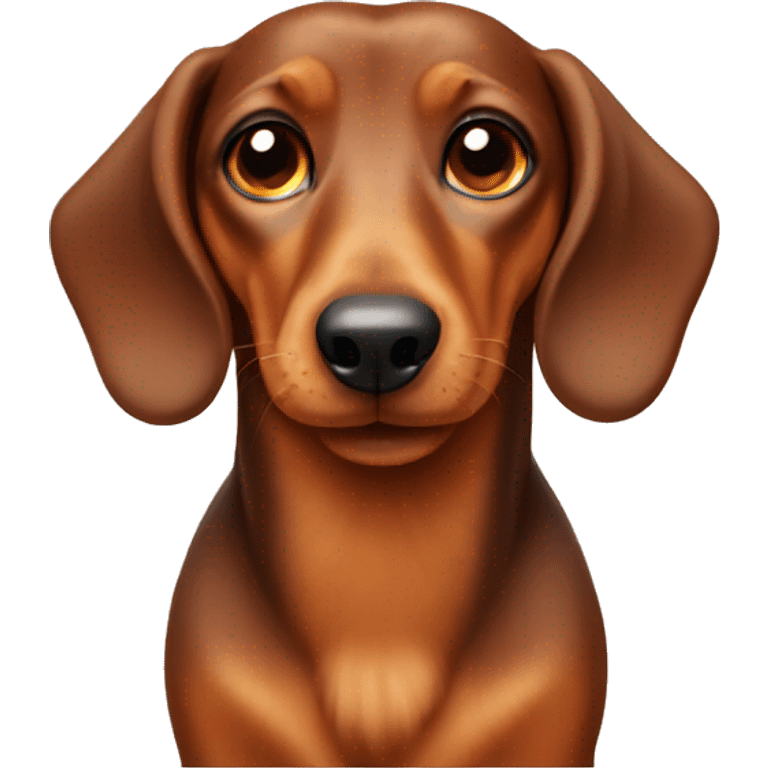 daschund dog emoji