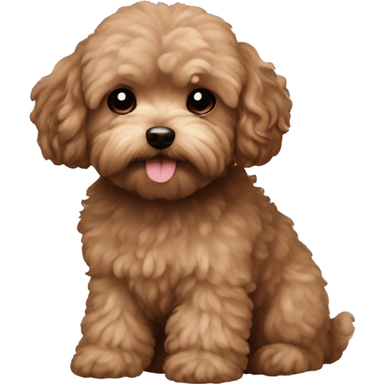 maltipoo brown emoji