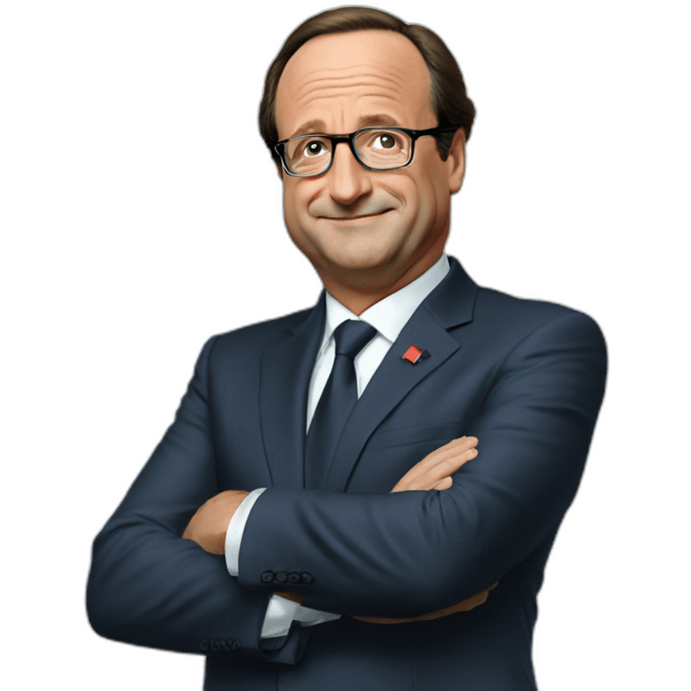 François Hollande emoji