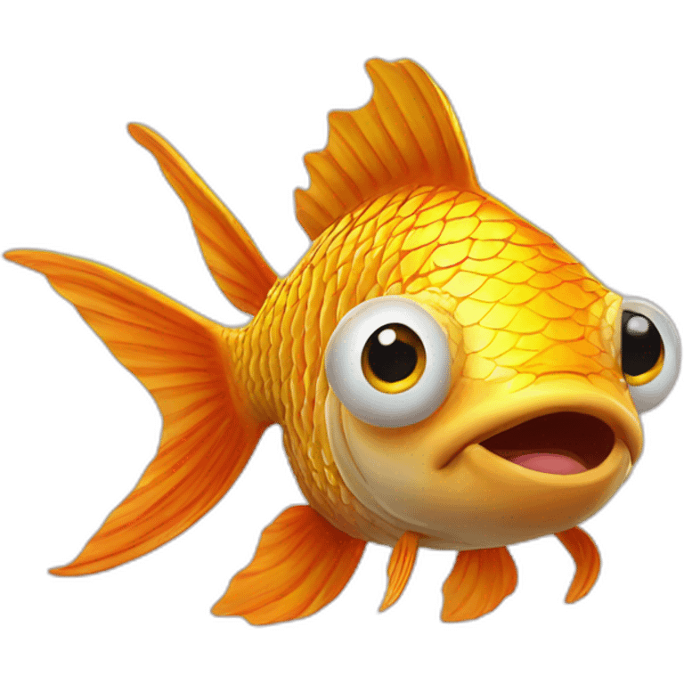 I love golden fish! 🖼️ emoji