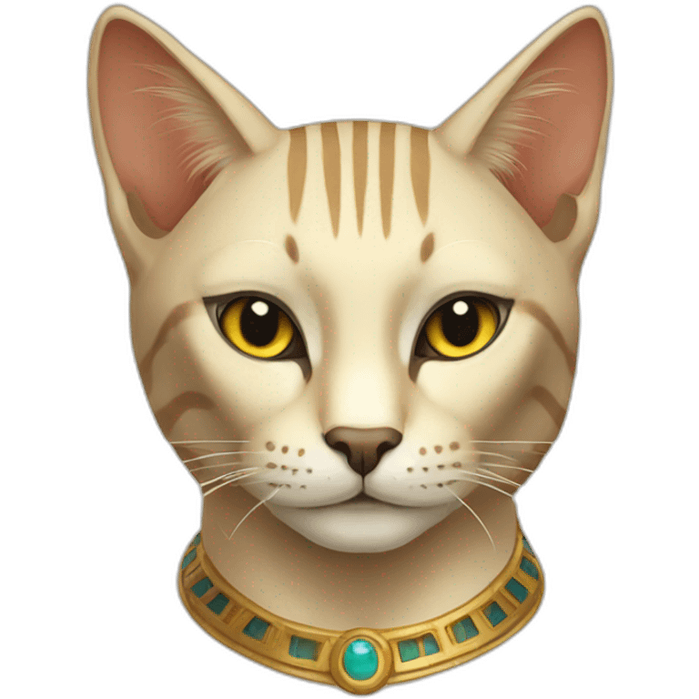 Egyptian cat emoji