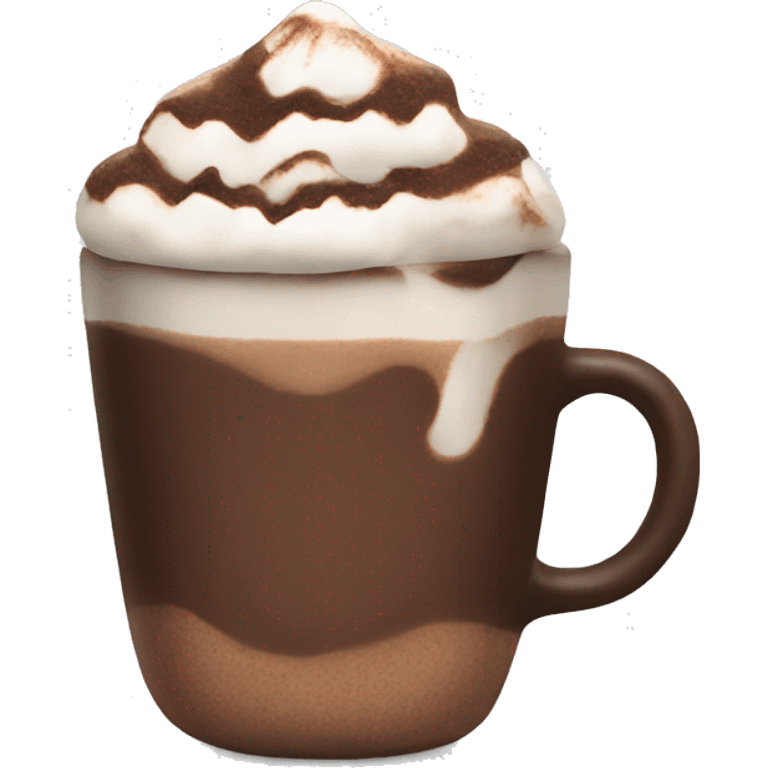 Hot chocolate emoji