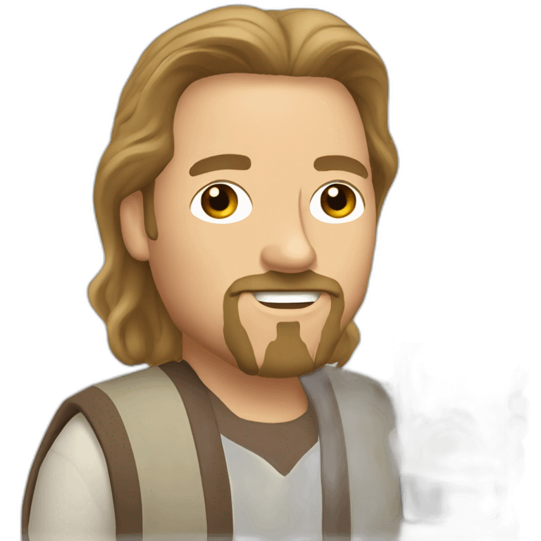 lebowski with white russian emoji