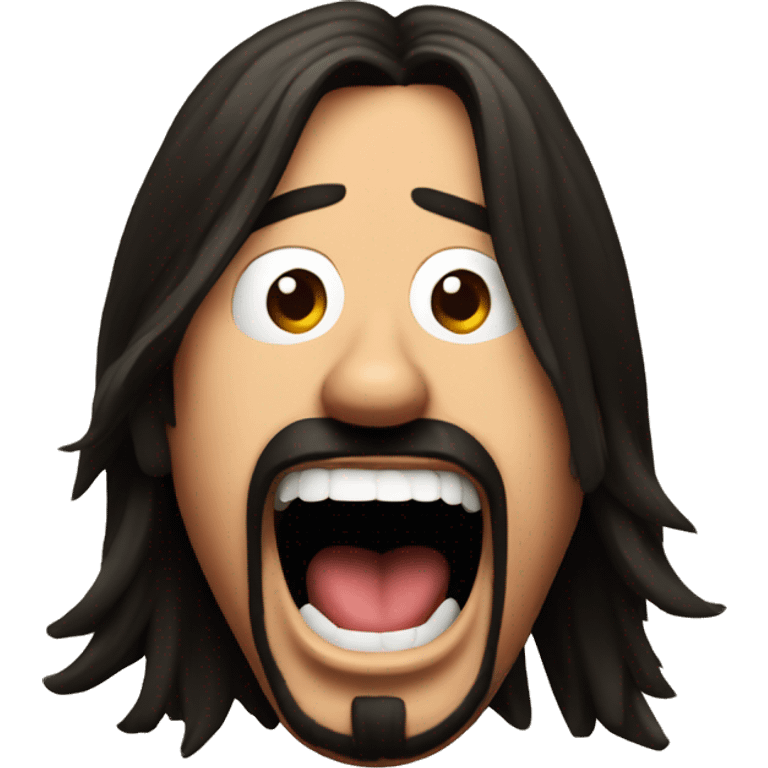 Dave Grohl surprised emoji