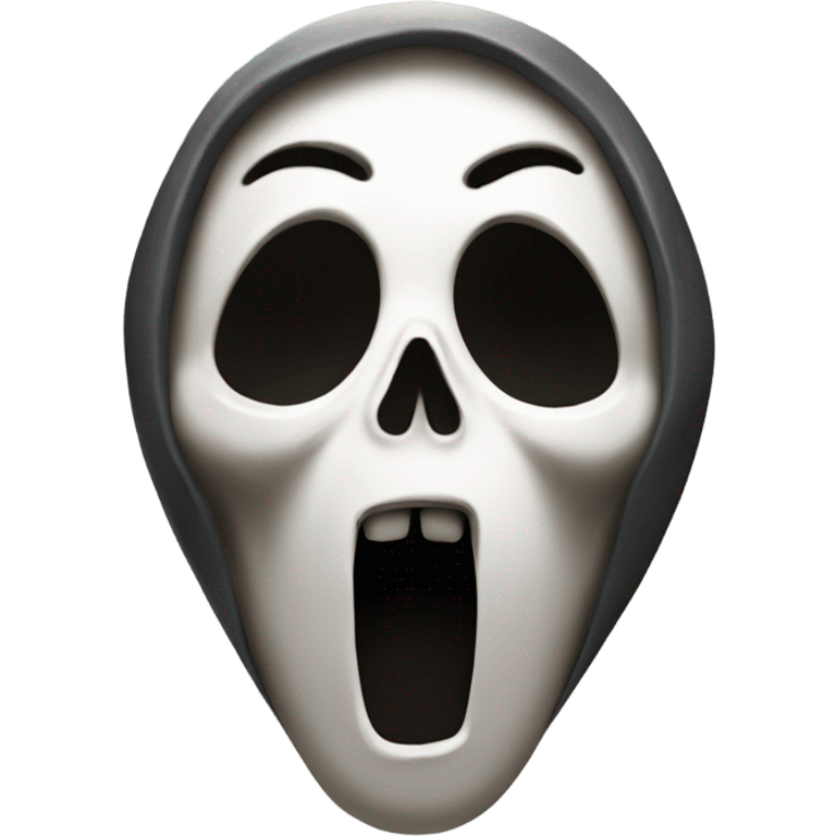 ghostface from scream movie emoji