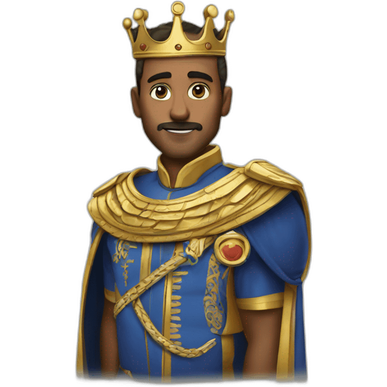 The king mohamed six emoji