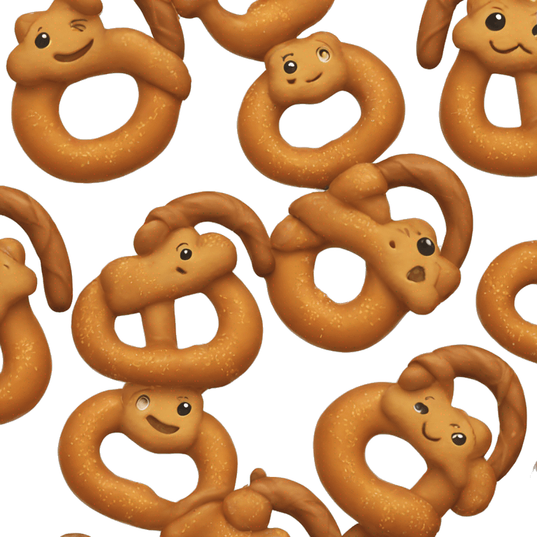 Pretzel jellycat  emoji