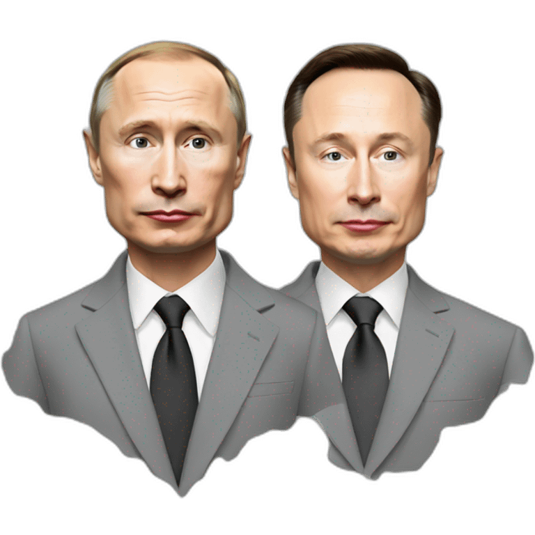 Putin and musk emoji