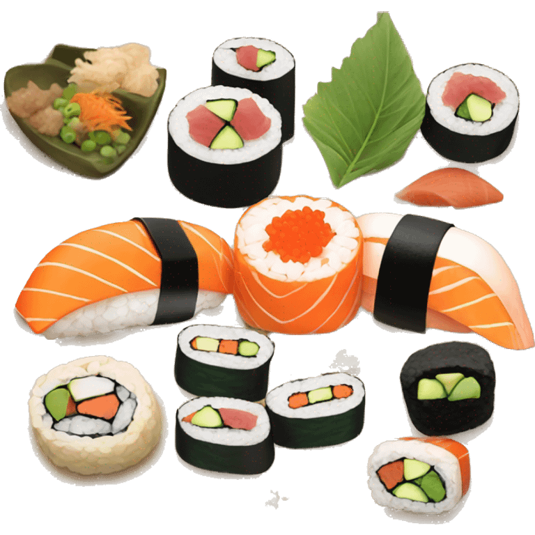 sushi platter emoji