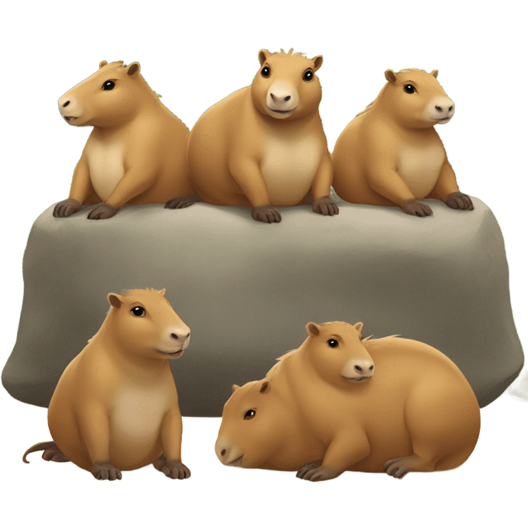 Capybaras  emoji