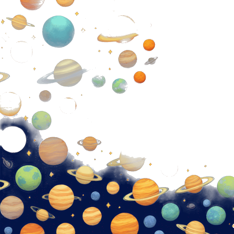 Planets emoji