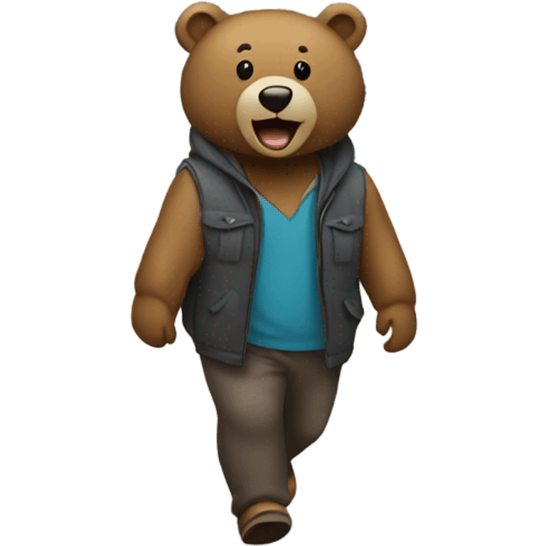 Bear in Chicago  emoji