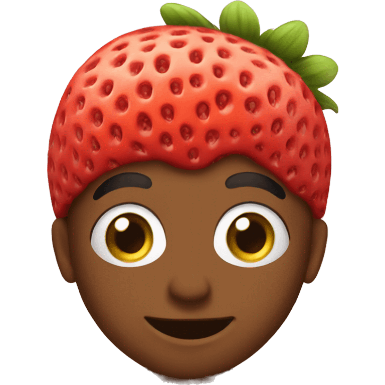 Strawberry dream emoji