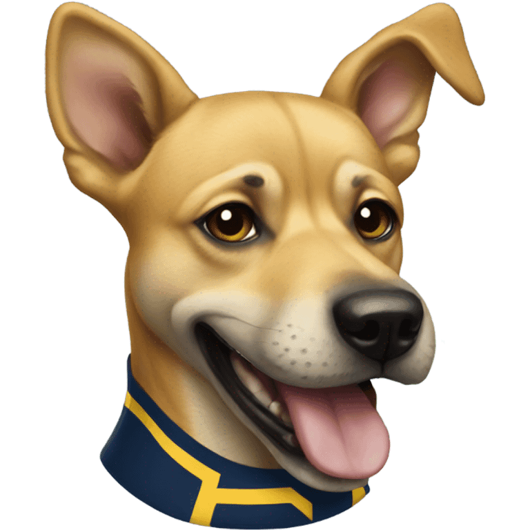 michigan fan dog emoji