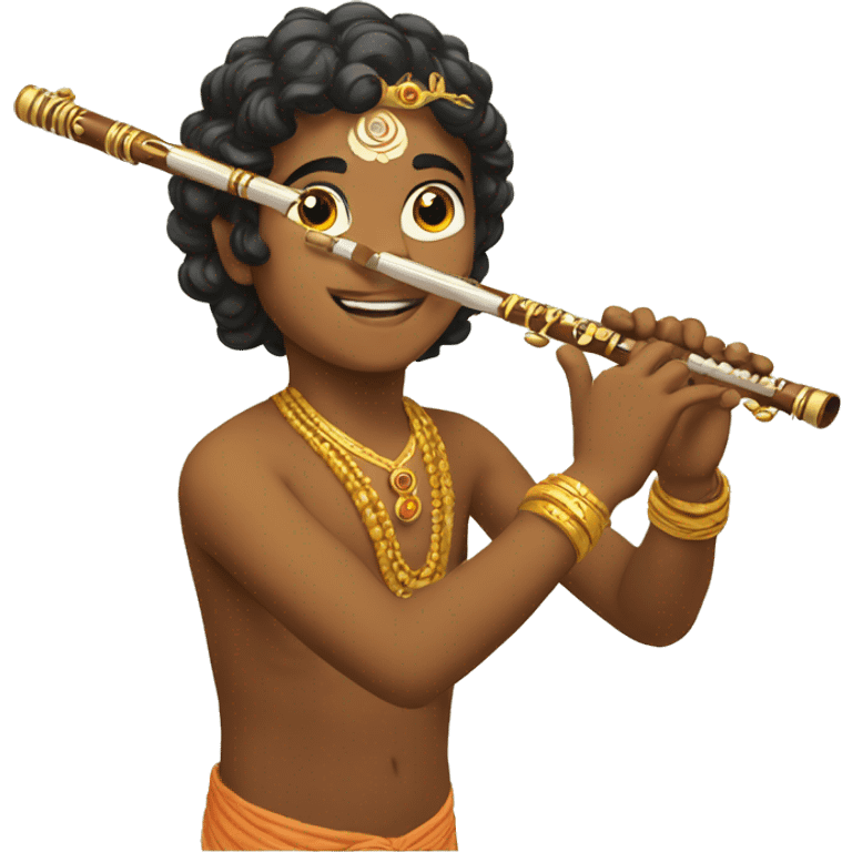 Krishna flute emoji