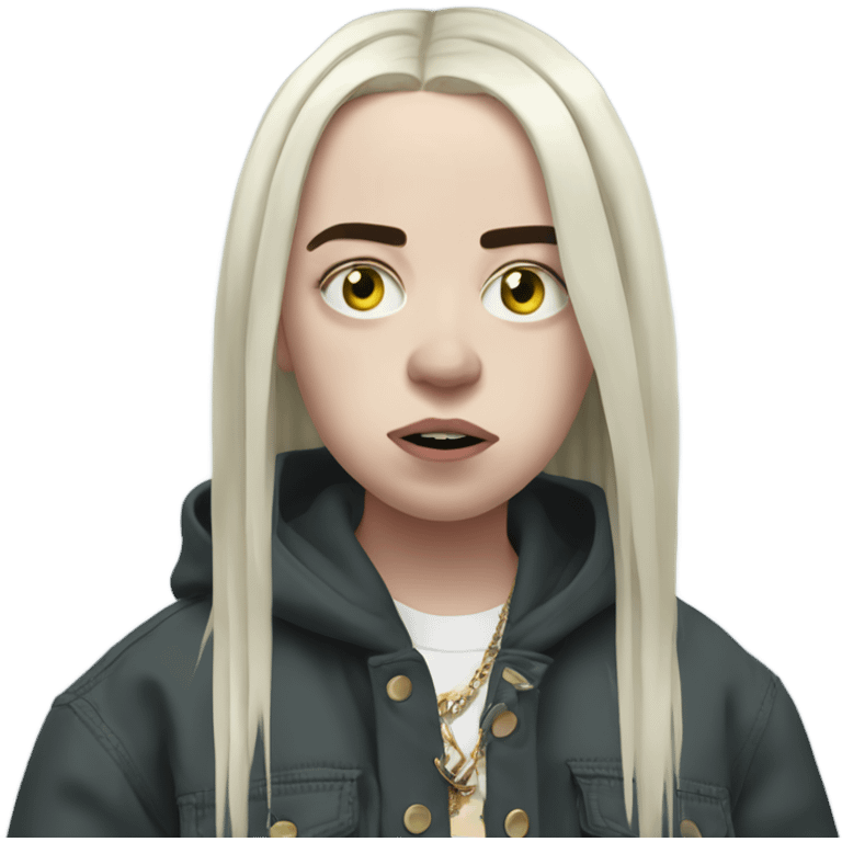 billie eilish blohsh emoji