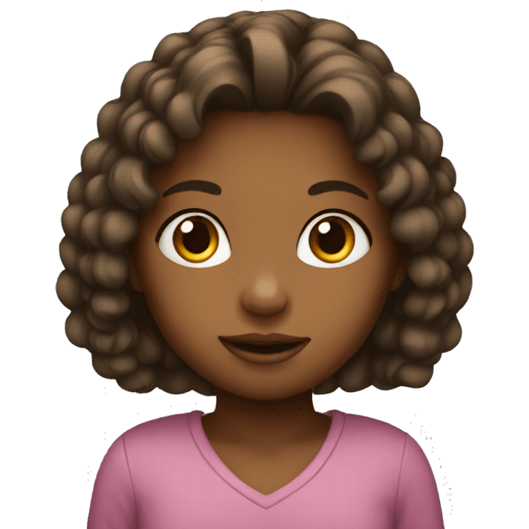 A small girl emoji