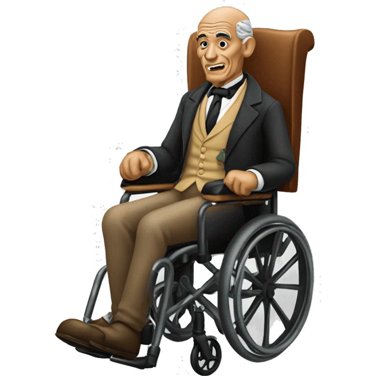 Hector Salamanca on Wheel Chair emoji