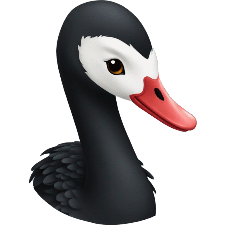 black swan emoji