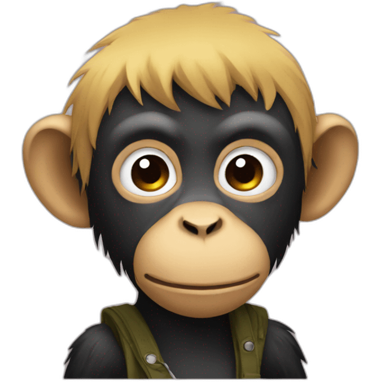 Emo monkey emoji