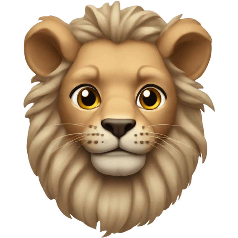 León enamorado  emoji