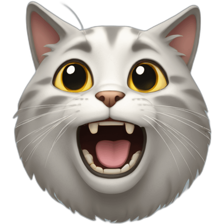 cat scared emoji