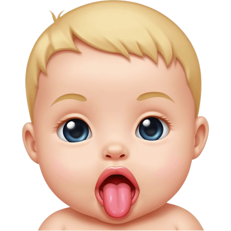 👅👶🏻 emoji