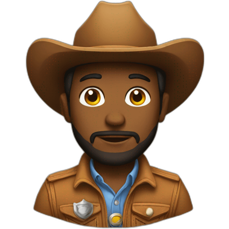 supporting cowboy emoji