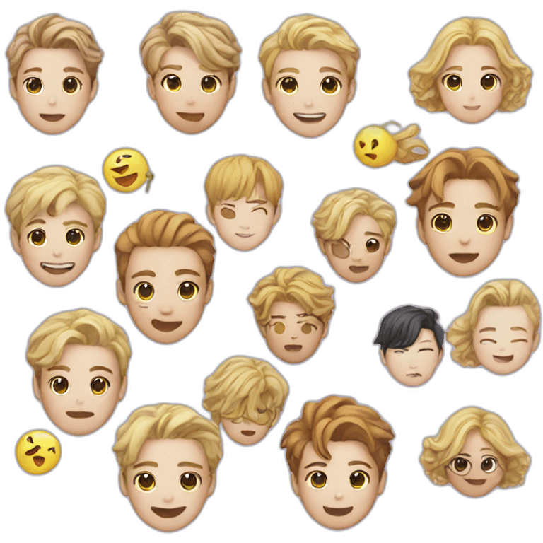 seventeen kpop emoji