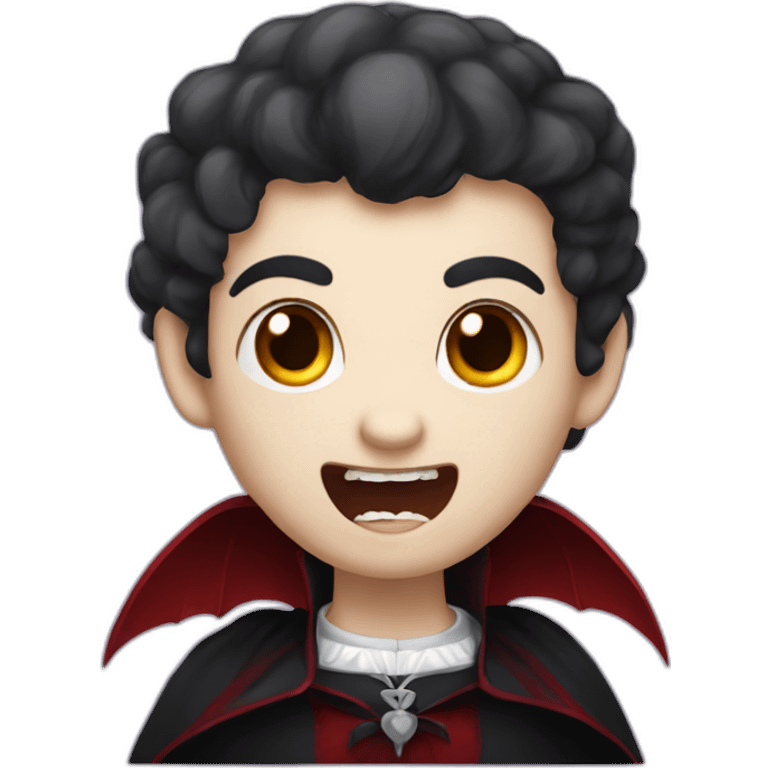 cute little Vampire emoji