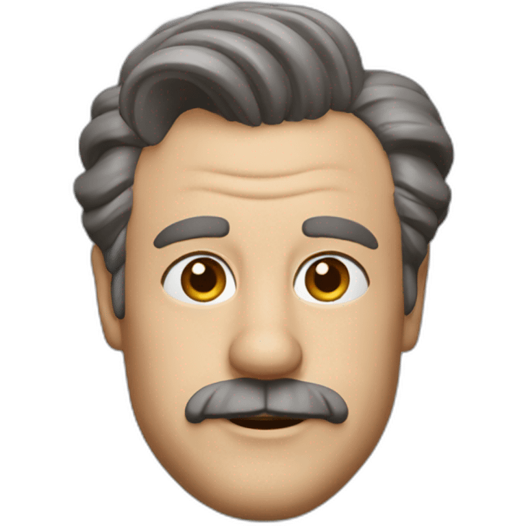 Ted lasso head emoji