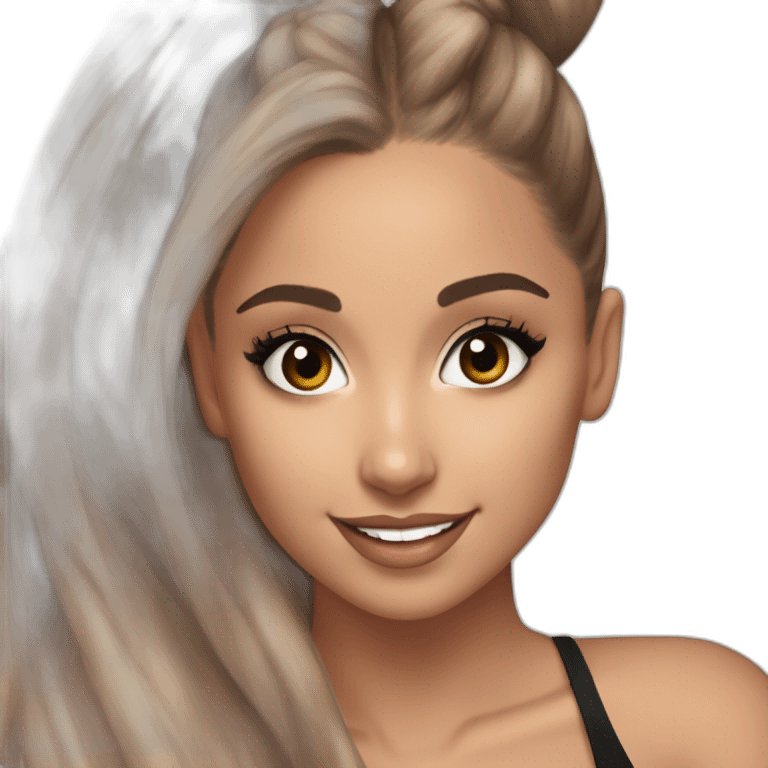 Ariana Grande -selfi-with-bikini Download emoji emoji