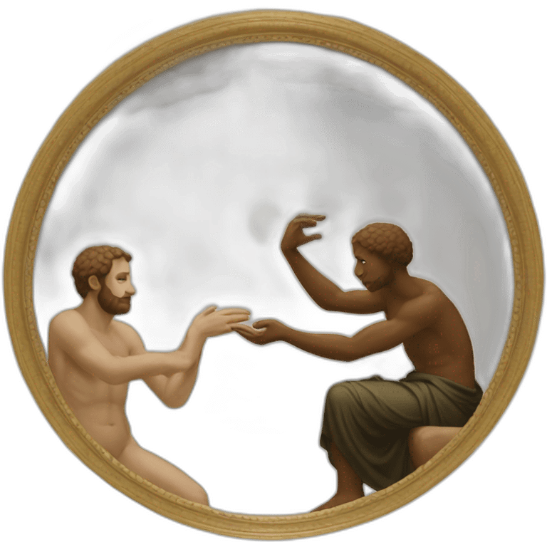 The Creation of Adam emoji