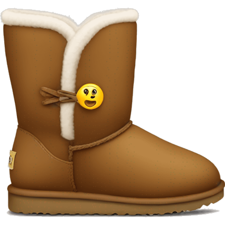 coquette ugg boots emoji