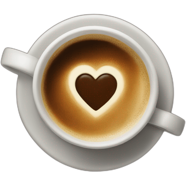 Coffee heart emoji