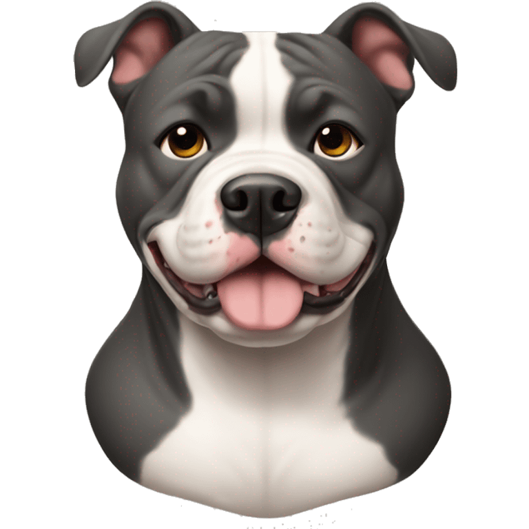 American bully dog  emoji