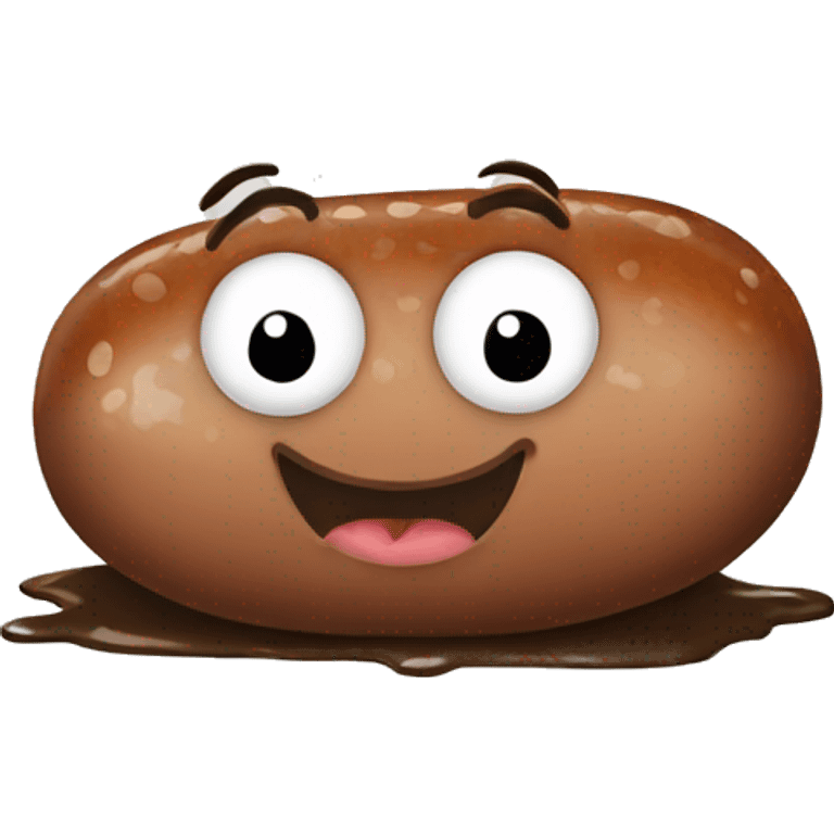 muddy sausage emoji